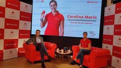 Carolina Marín presenta su libro autobiográfico 'Puedo porque pienso que puedo'