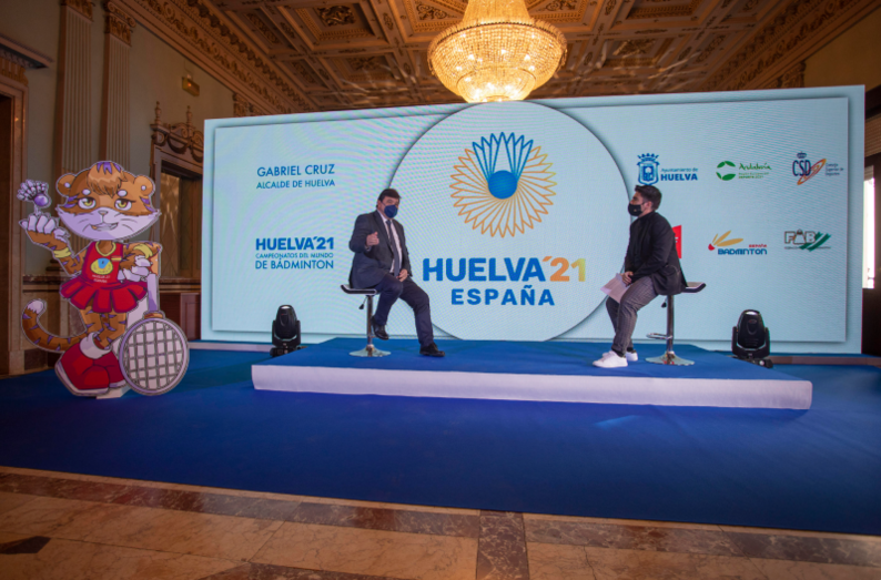 Una mascota tigresa será la imagen del Mundial de Bádminton 2021 de Huelva
