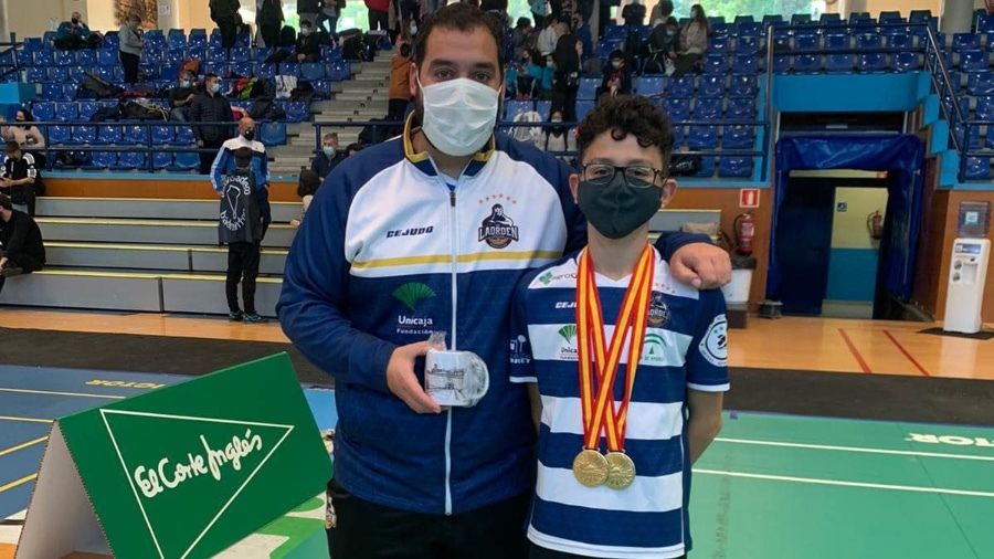 David Carvajal (IES La Orden), doble campeón de España sub 13
