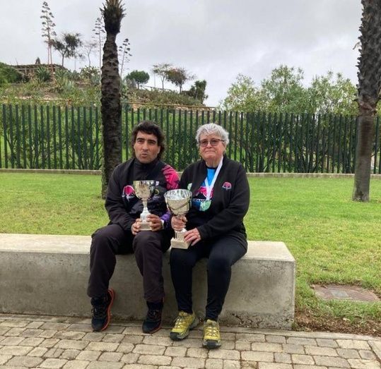 Josefa, estrella de la Marcha Nórdica a los 75: 'Competía contra los de 60 porque no había de mi edad'