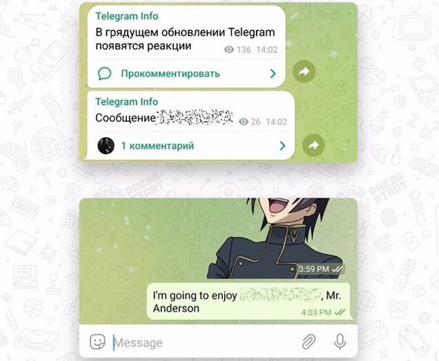 Telegram ofrece la opción de ocultar 'spoilers' en los mensajes