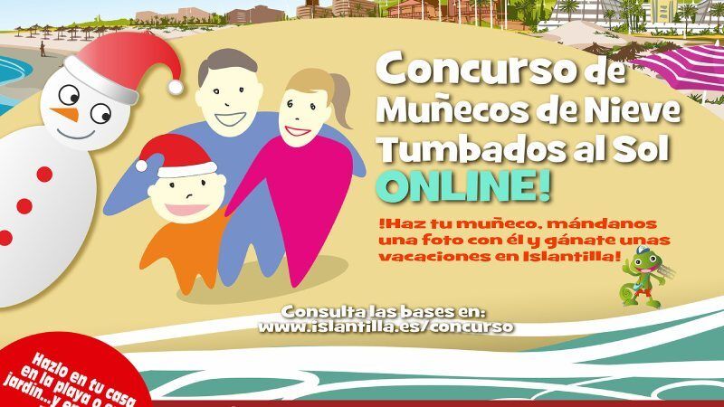 De Islantilla al mundo: se convoca el concurso 'Muñecos de nieve tumbados al sol'