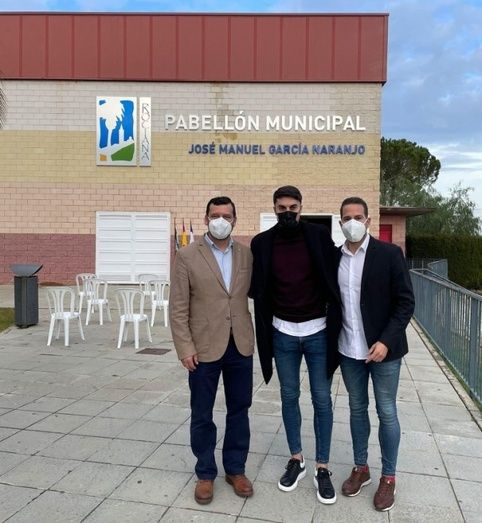 José Naranjo ya tiene su pabellón en Rociana del Condado