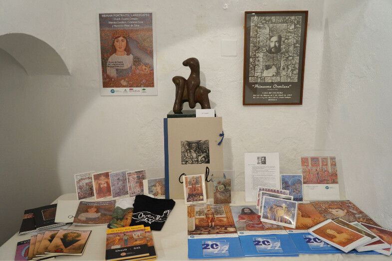 Inaugurada una exposición en homenaje al pintor Overli en Ayamonte