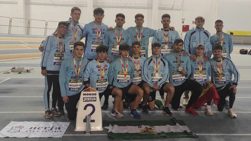 Ismael Díaz, subcampeón de España de Clubes Sub 20 con el Nerja