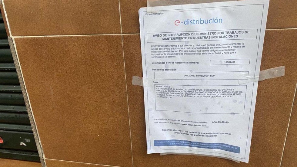Cerca de una veintena de calles de Viaplana volverán a sufrir cortes de luz este domingo