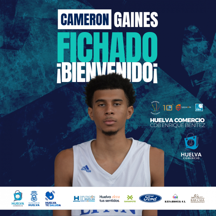 El Huelva Comercio desbloquea el fichaje del alero estadounidense Cameron Gaines