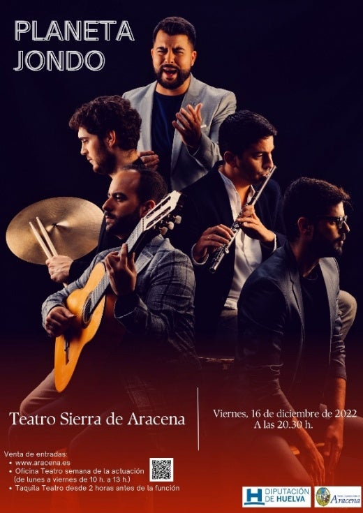 Planeta Jondo y la Orquesta Clásica de Huelva, en el Teatro Sierra de Aracena
