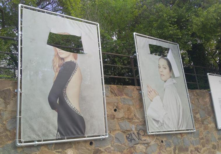 Destrozan la galería fotográfica al aire libre de Santa Marta una semana después de su inauguración
