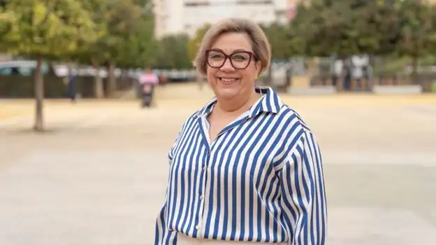 La candidata de Con Andalucía, Mónica Rossi