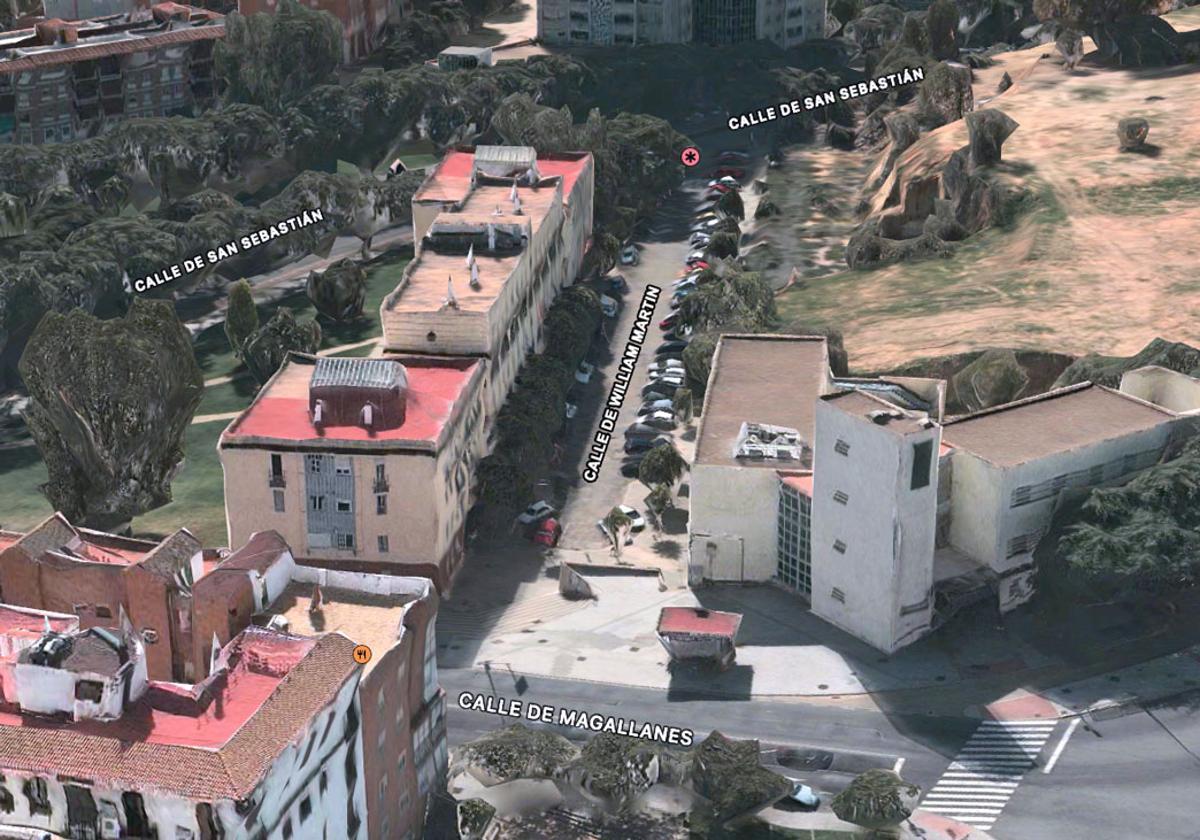 Localización de la calle