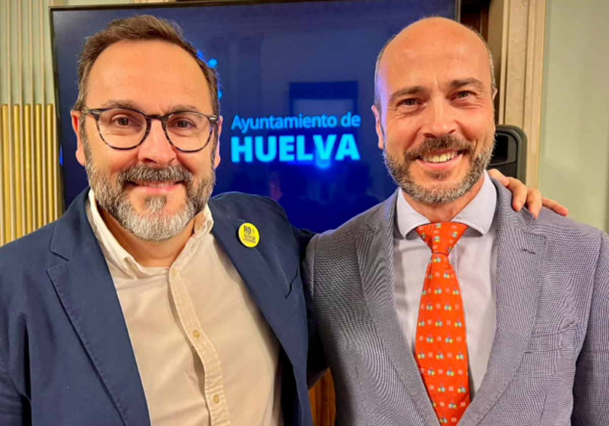 Rafael Gavilán junto a Paco Romero