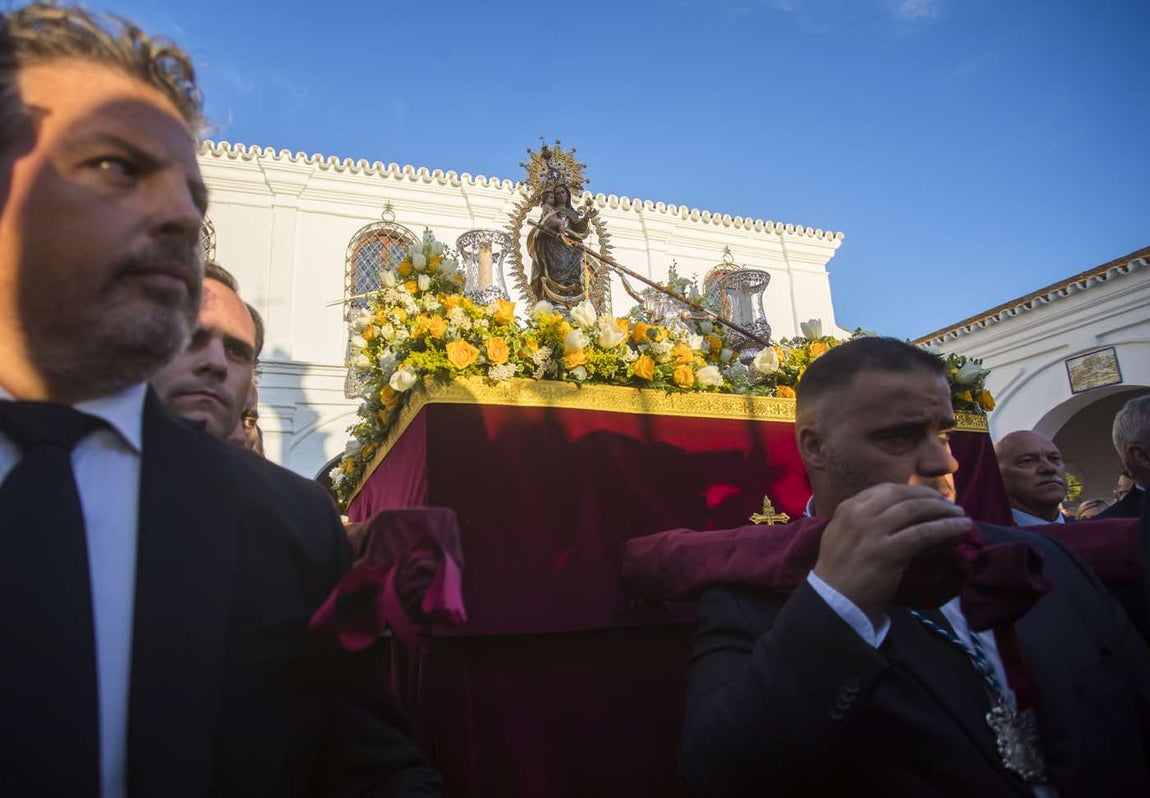 Las imágenes de la rogativa a la Cinta por la lluvia