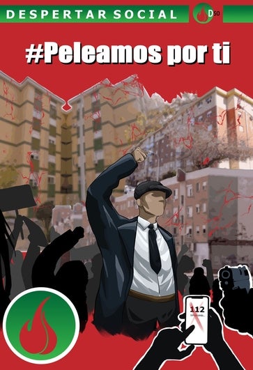 Cartel compartido por el partido