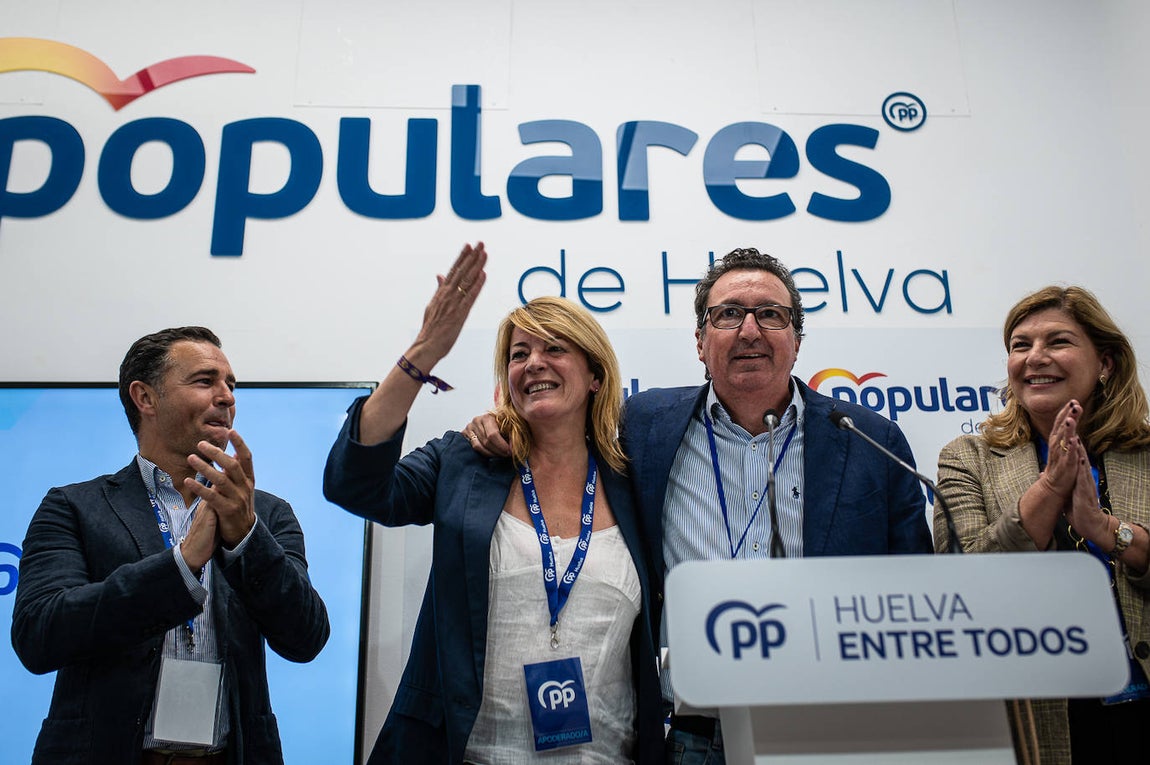 Los momentos de la victoria electoral de Pilar Miranda