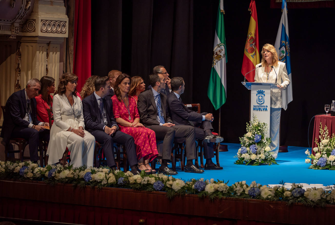 Galería de imágenes: Así ha sido la investidura de la nueva corporación del Ayuntamiento de Huelva