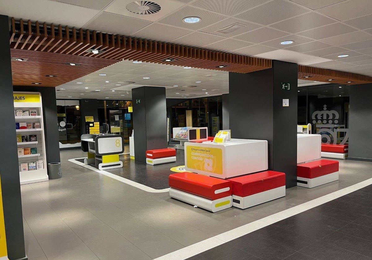 Una de las oficinas de Correos en Huelva capital
