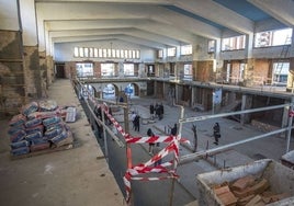 ¿Qué va a pasar con las obras del Mercado de San Sebastián?