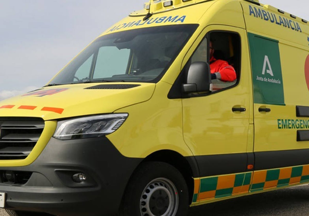 Foto de archivo de una ambulancia del 061