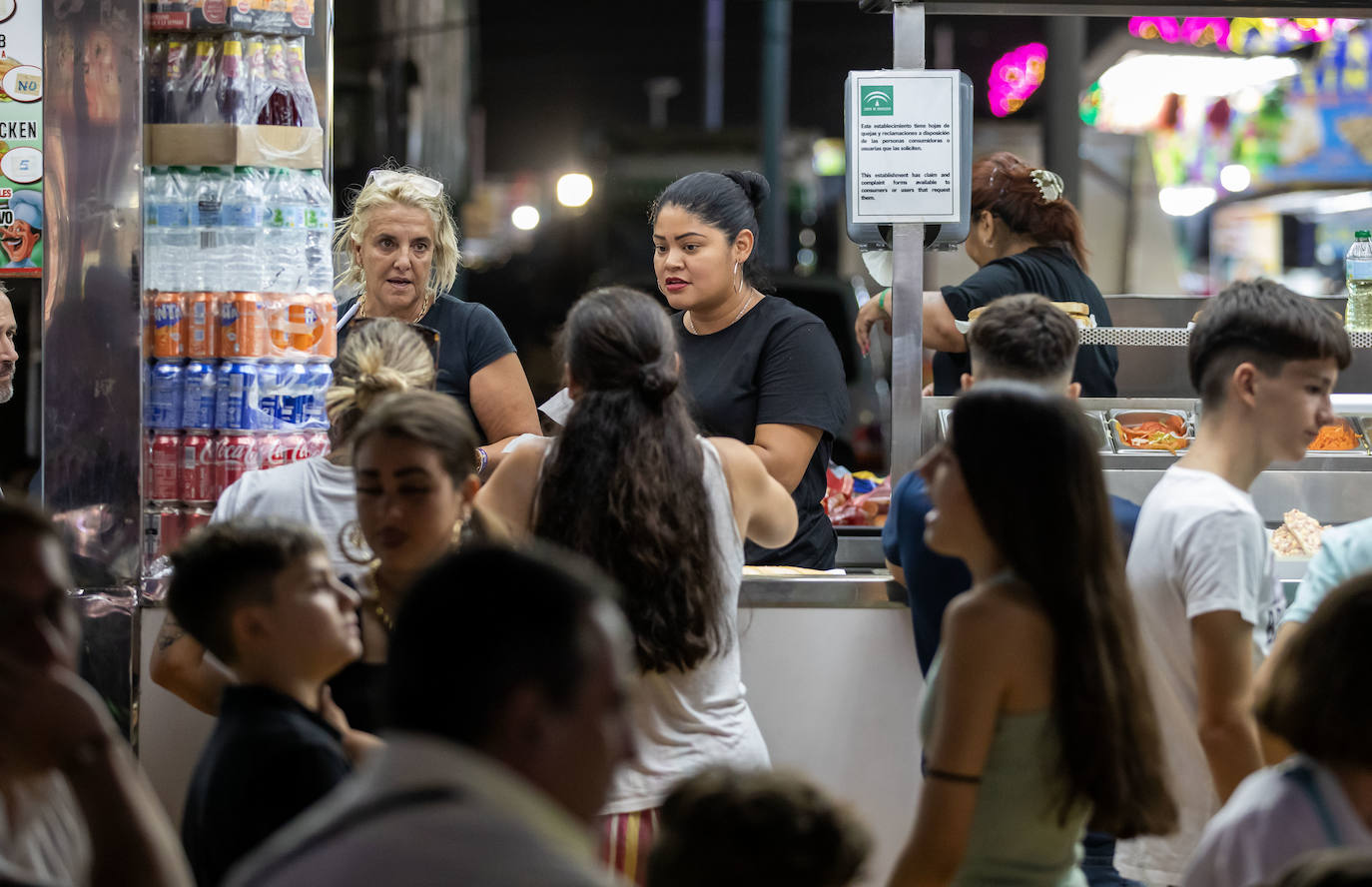 Ambiente en el recinto colombino este lunes 31 de julio