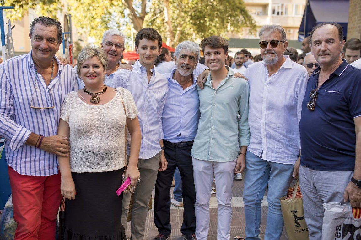 Carlos Tirado y Guillermo Luna, novilleros triunfadores este miércoles en La Merced