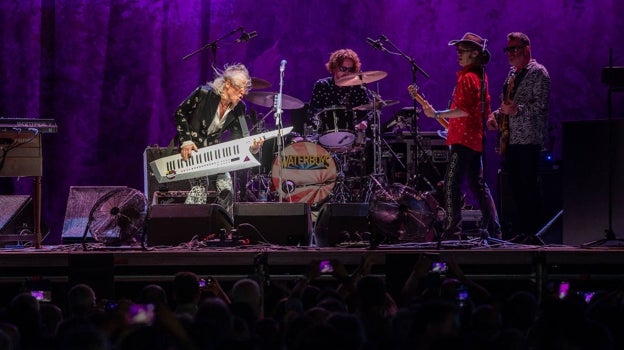 Paul Brown, en su espectacular solo de KeyTar