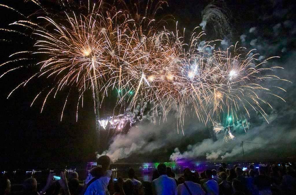 Fuegos artificiales Colombinas 2023: Las mejores imágenes del fin de fiesta