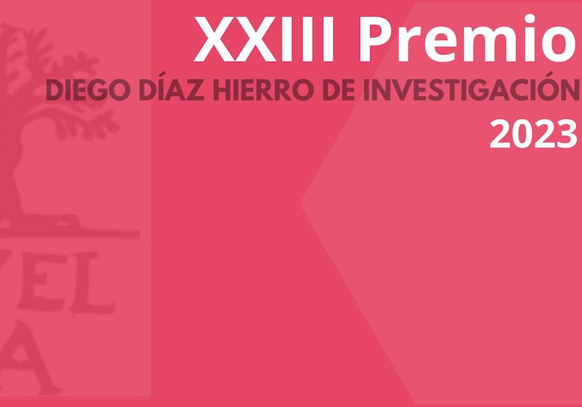 Ampliada la convocatoria para el Premio de Investigación Diego Díaz Hierro