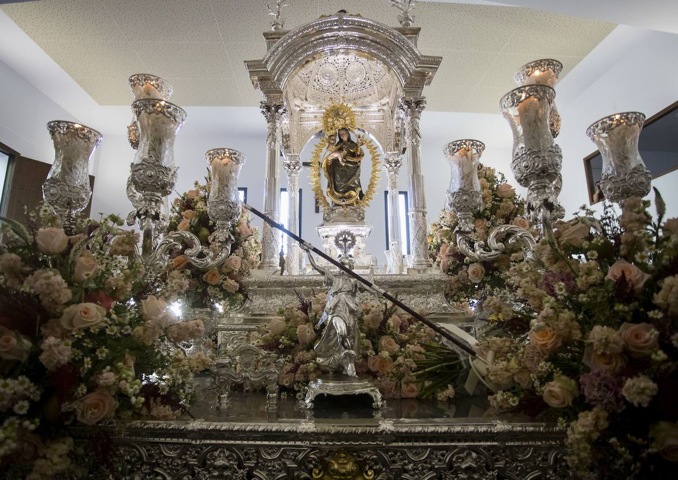 Las mejores imágenes de la bajada de la Virgen de la Cinta