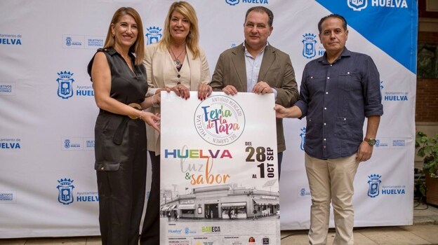 Cartel de la 21 edición de la Feria de la Tapa de Huelva