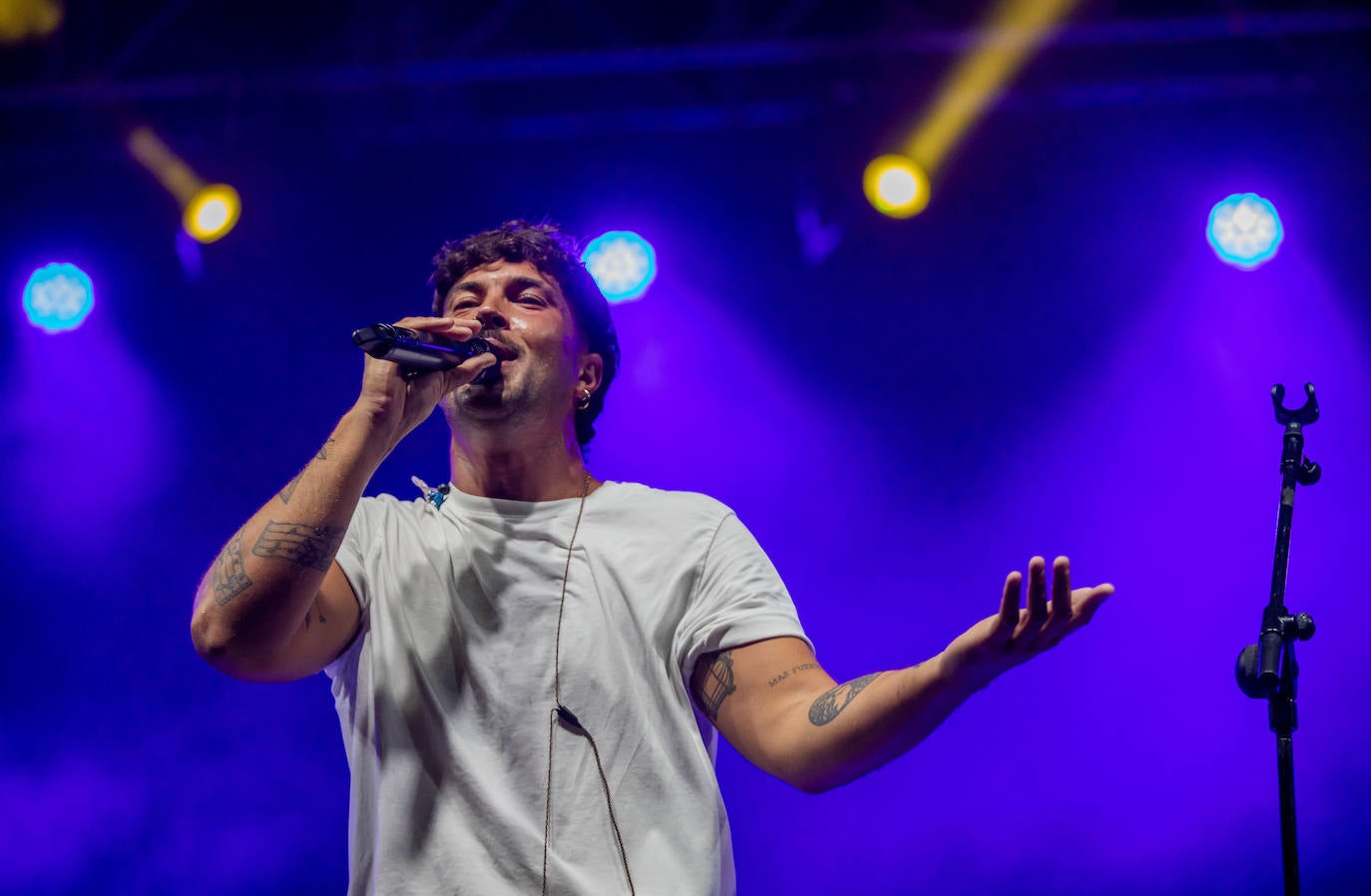 Moisés Losada puso el broche a los conciertos de la Cinta