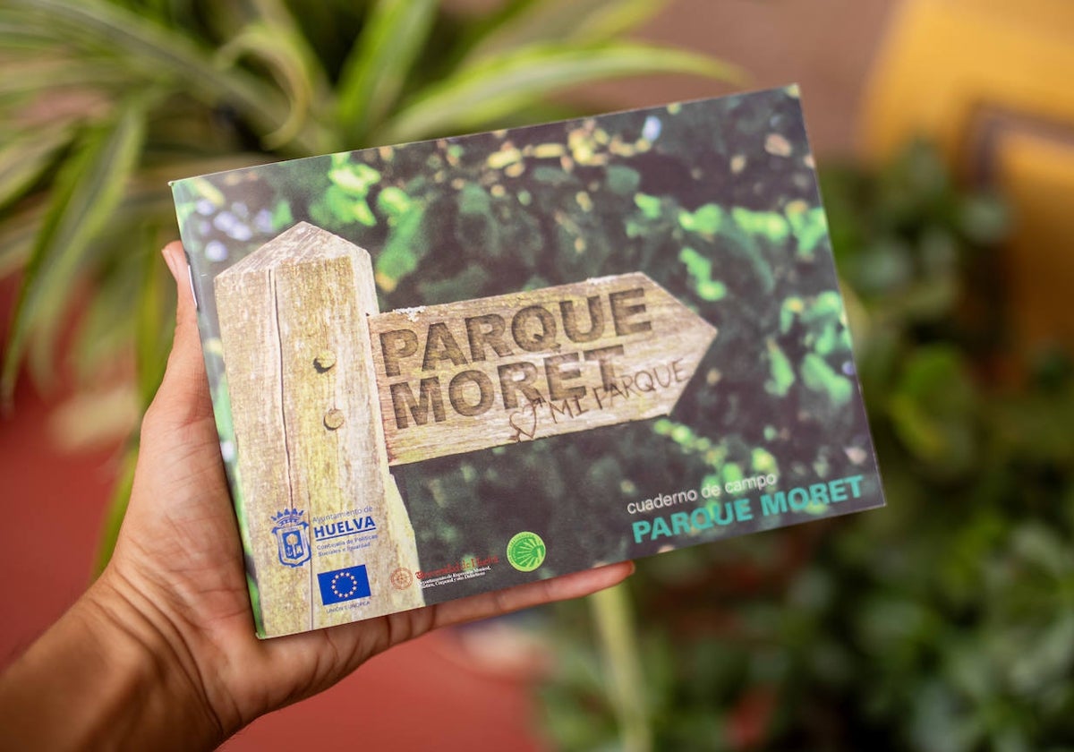 El emblemático Cuaderno de Campo del Parque Moret de Huelva