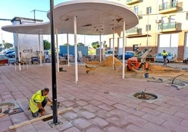 Los vecinos de Pérez Cubillas ganan nuevos espacios públicos con la reurbanización impulsada por la Diputación