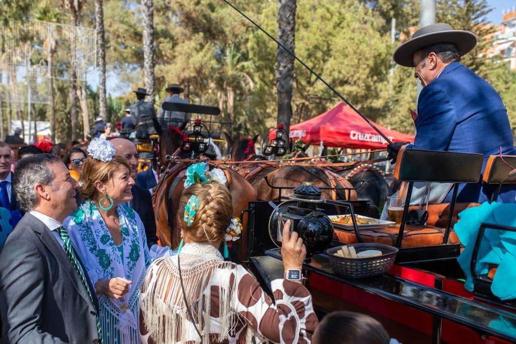 Ambiente de gala en el arranque de la Feria del Caballo y el Otoño en Huelva de 2023