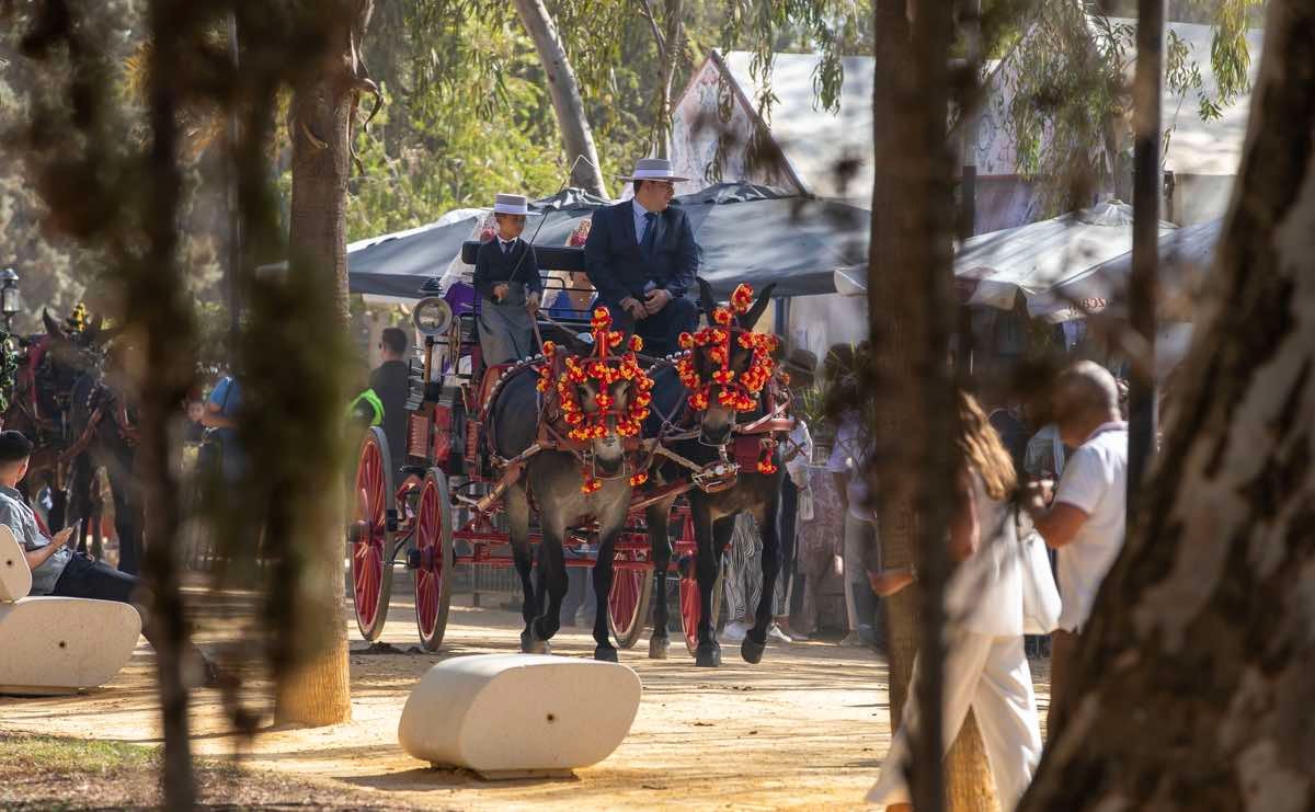 Ambiente de gala en el arranque de la Feria del Caballo y el Otoño en Huelva de 2023