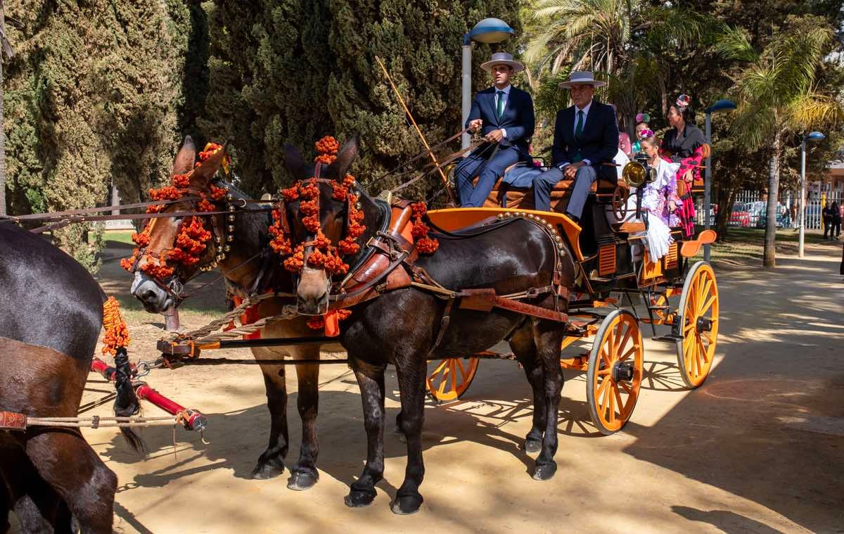 Ambiente de gala en el arranque de la Feria del Caballo y el Otoño en Huelva de 2023