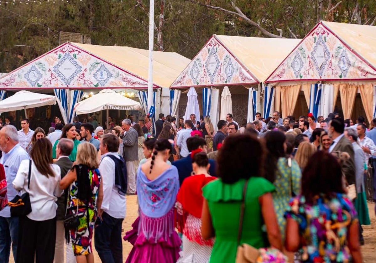 La ambientación no faltó en esta segunda jornada de la Feria de Otoño