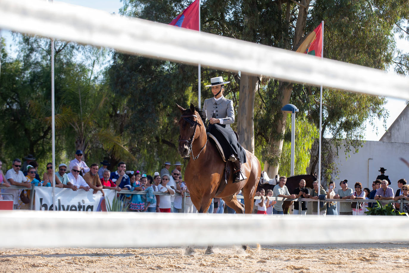 El caballo se hace arte en la Feria de Otoño de Huelva