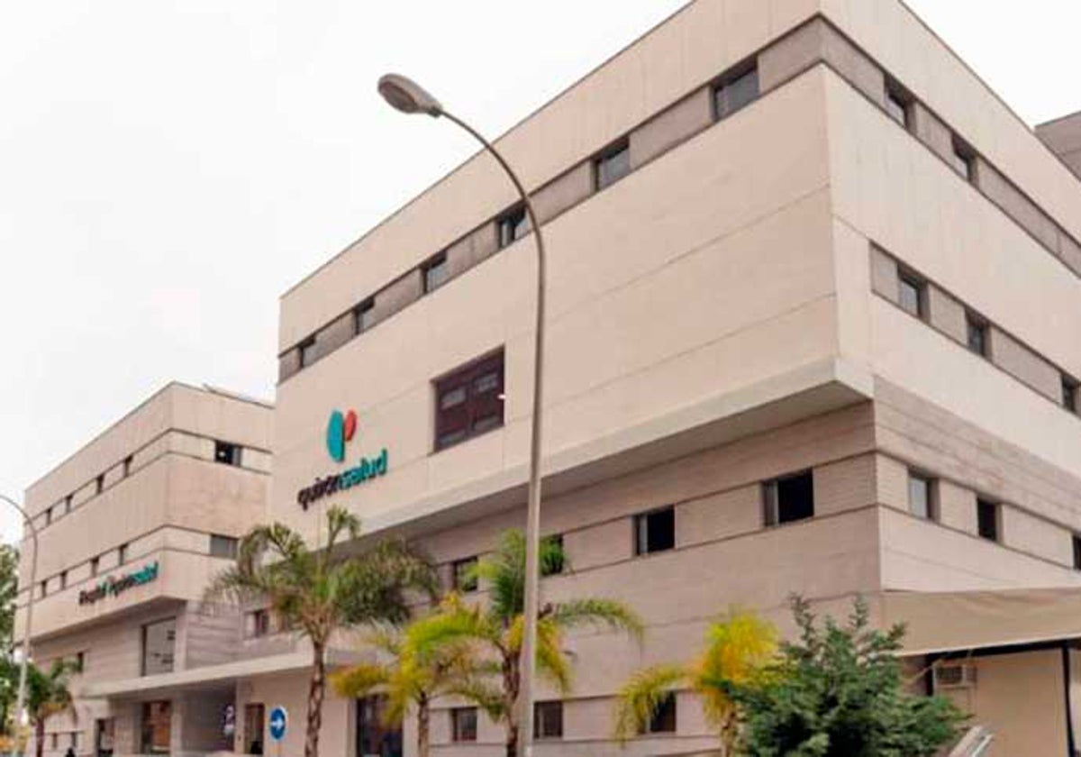 Exterior del Hospital Quirónsalud Huelva