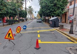 Reorganizan los aparcamientos del paseo Independencia de Huelva para ganar nuevas plazas