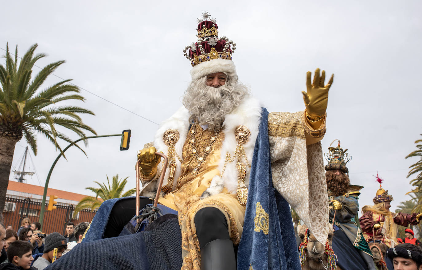 Las mejores imágenes de la llegada de los Reyes Magos a Huelva