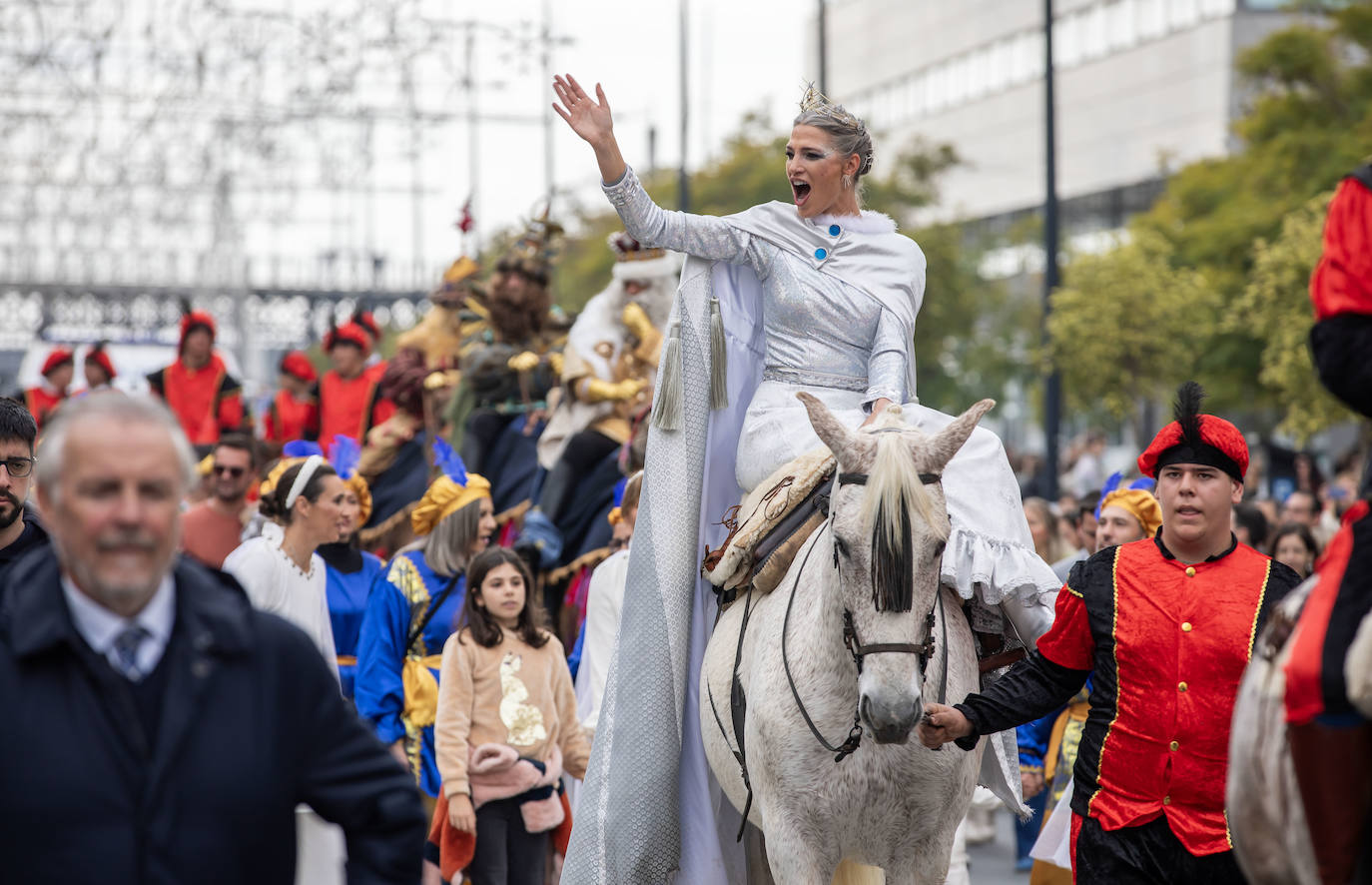 Las mejores imágenes de la llegada de los Reyes Magos a Huelva