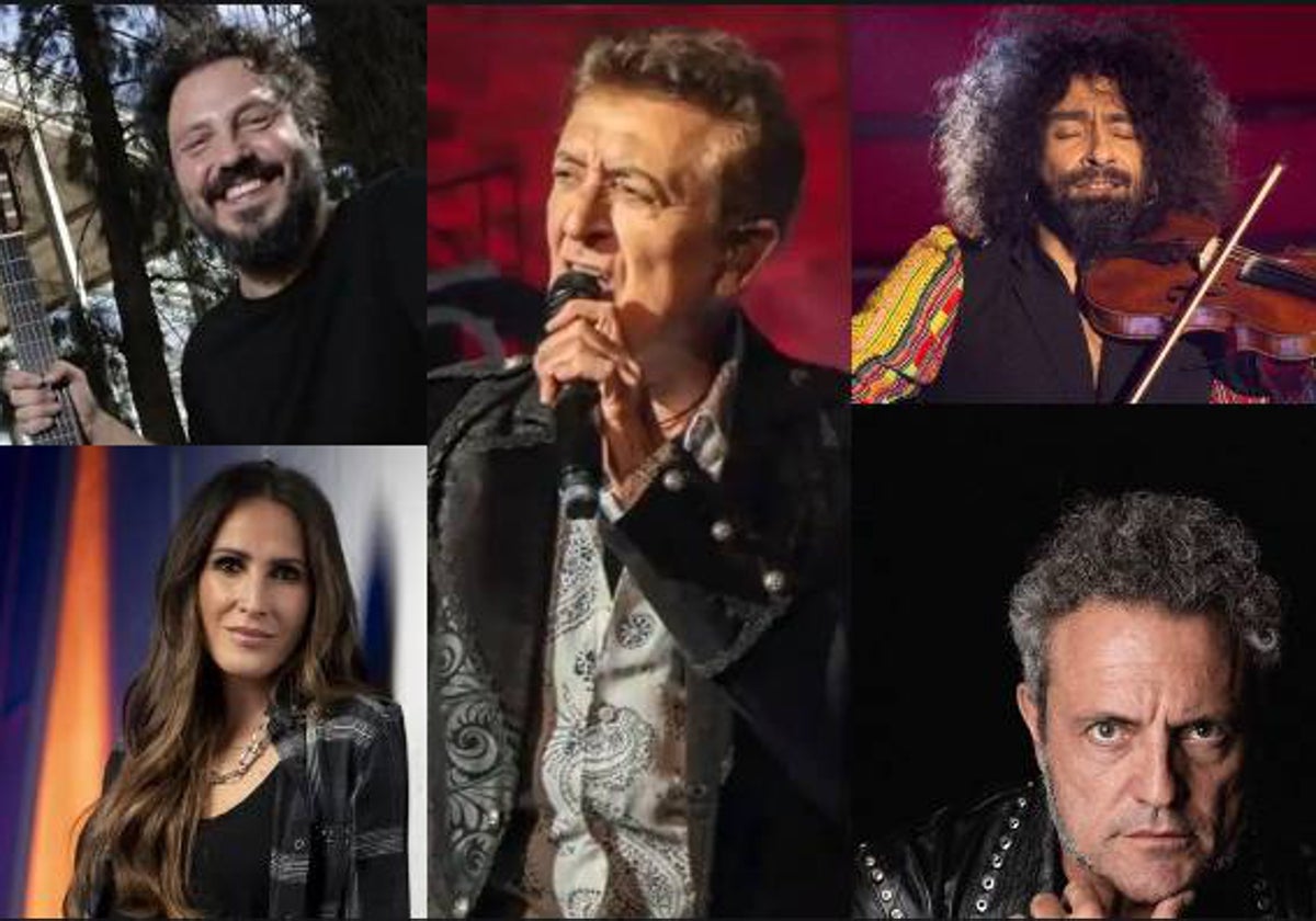 El Kanka, Malú, Manolo García, Ara Malikian y Tarque cantarán en Huelva en 2024