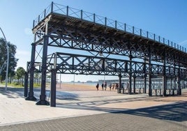 El Muelle del Tinto unido será una realidad en el primer trimestre de 2025: la conexión será sólo por la parte alta