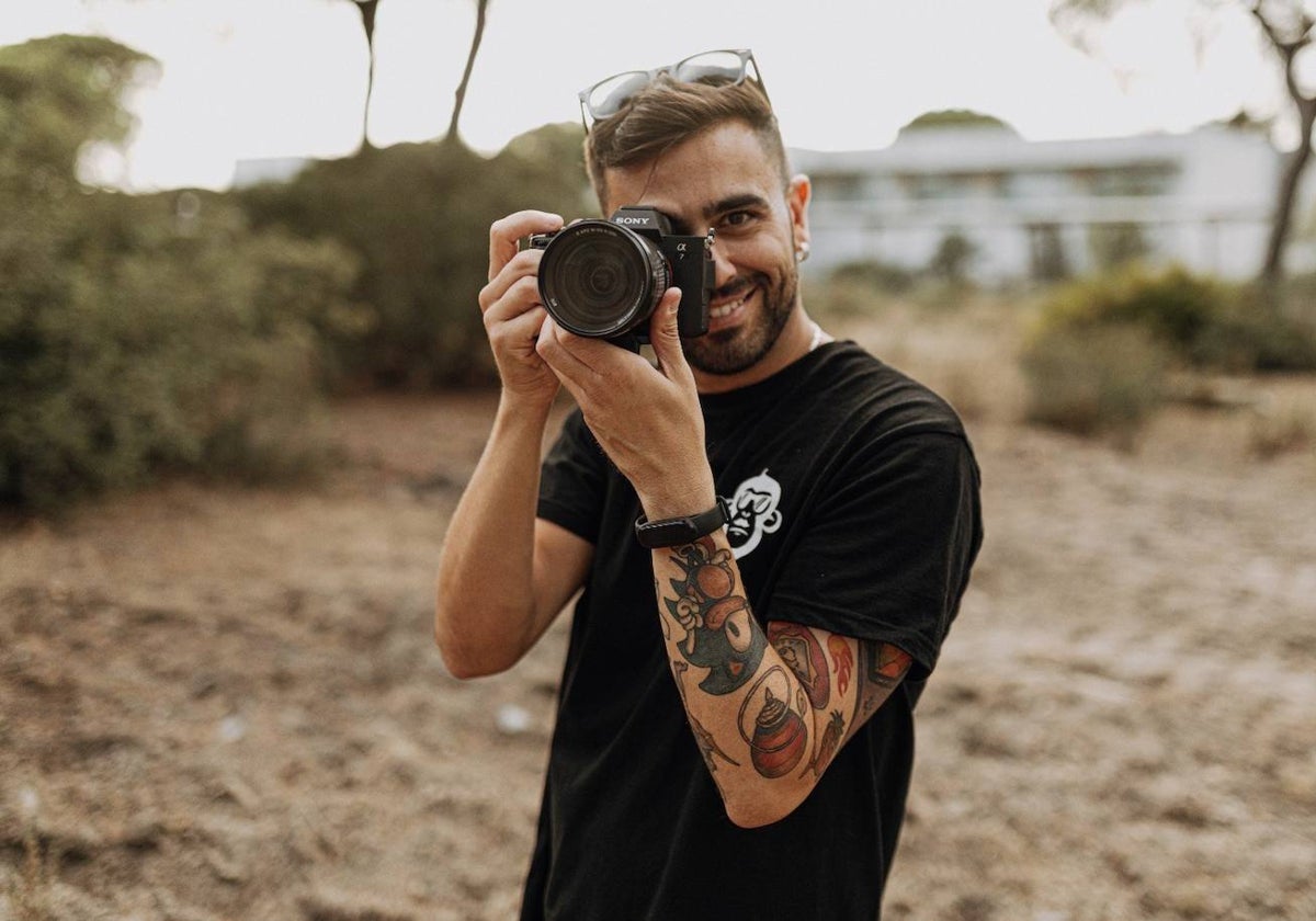 Javi Vila, de Vila Films, uno de los onubenses premiados en los Wedding Awards 2024