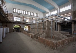 Las obras del Mercado de San Sebastián se reanudarán en diez días