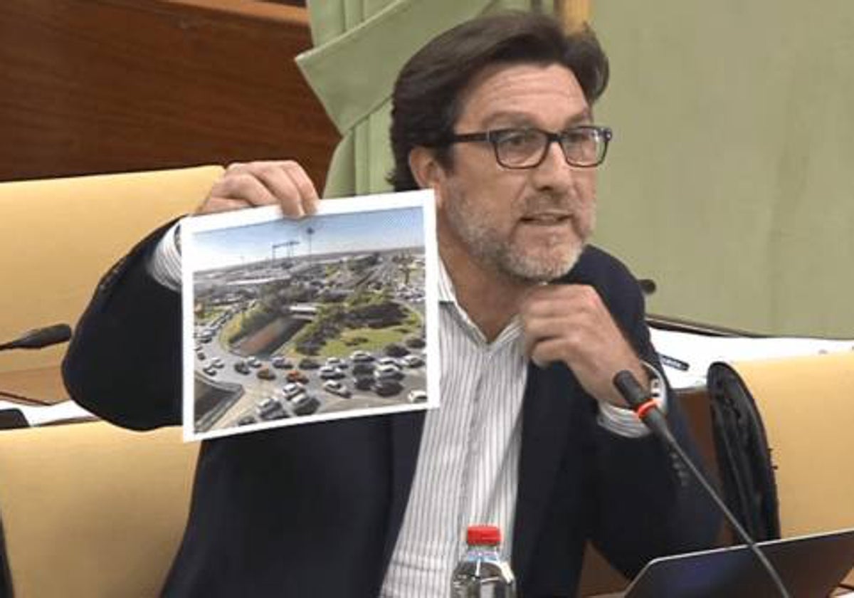 Enrique Gaviño, parlamentario del PSOE de Huelva