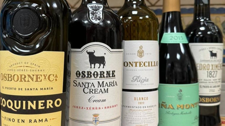 Vinos del grupo Osborne