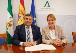 La Junta de Andalucía se adhiere al manifiesto por la línea de alta velocidad Faro-Huelva-Sevilla