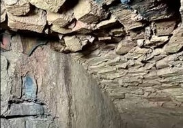 Así es el aljibe romano hallado bajo la plaza de San Pedro